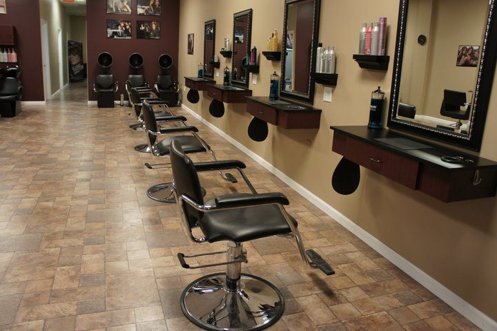 Stylish haircut example