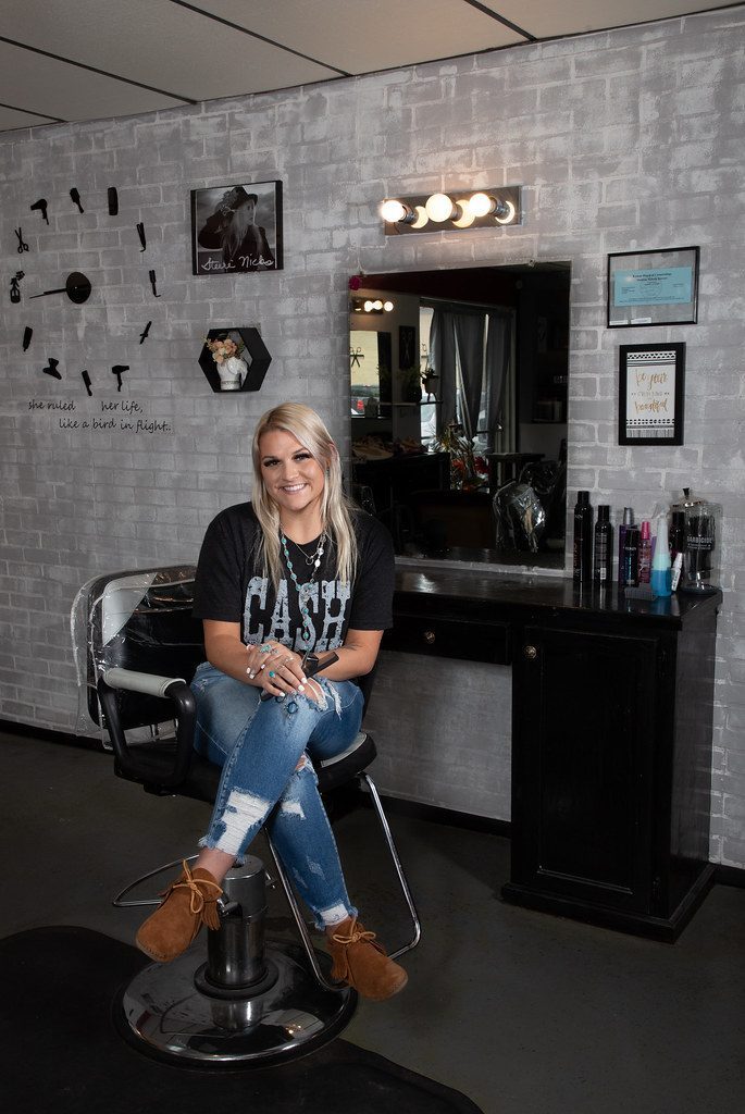 Hair salon interior